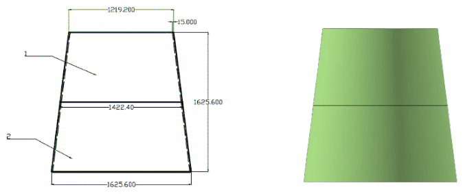 Welded reducer construction 2 of 3
