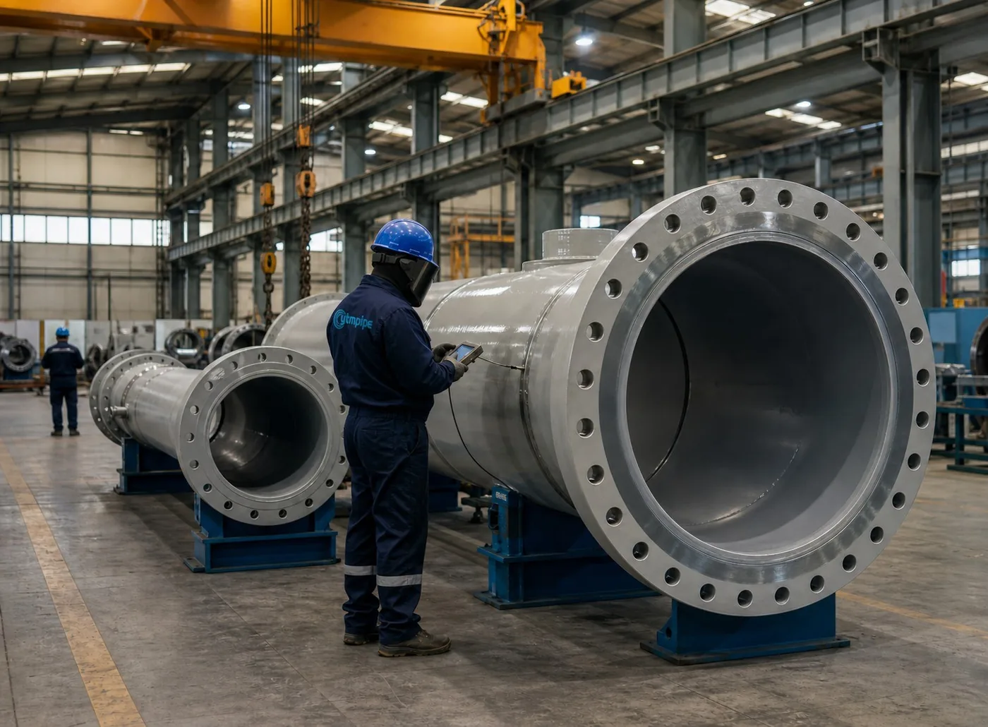 YTM Pipe fabricated and coated pipe spools