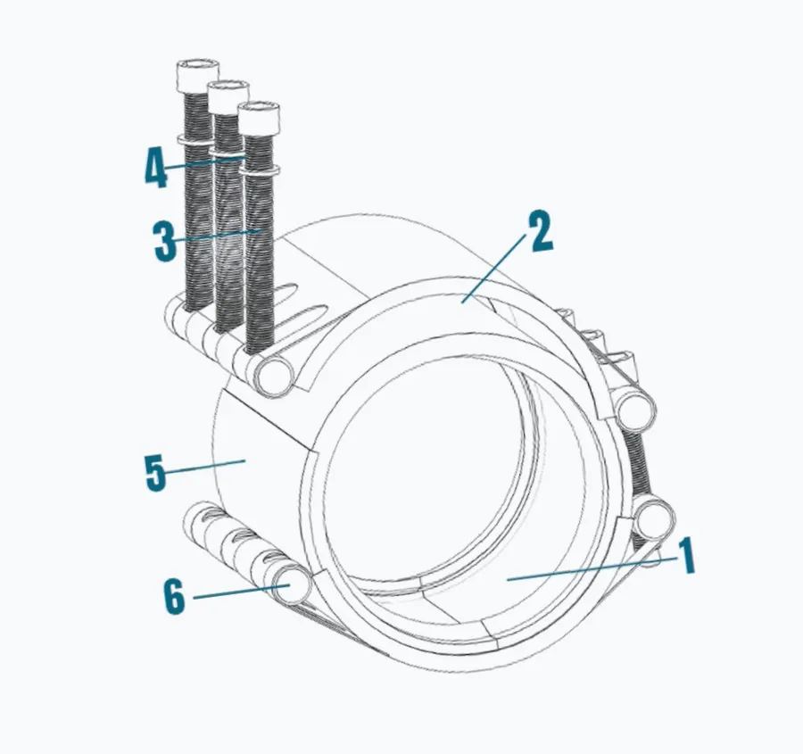 Exploded component view